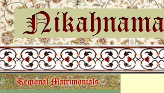 Nikahnama,Muslim Marriages